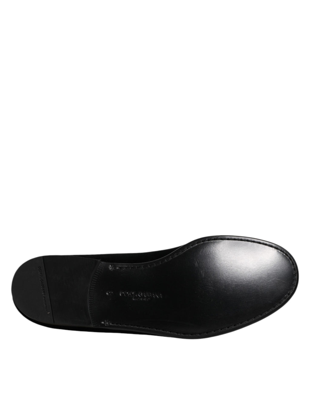 Svarta sammetsslip-on loafers i formskor