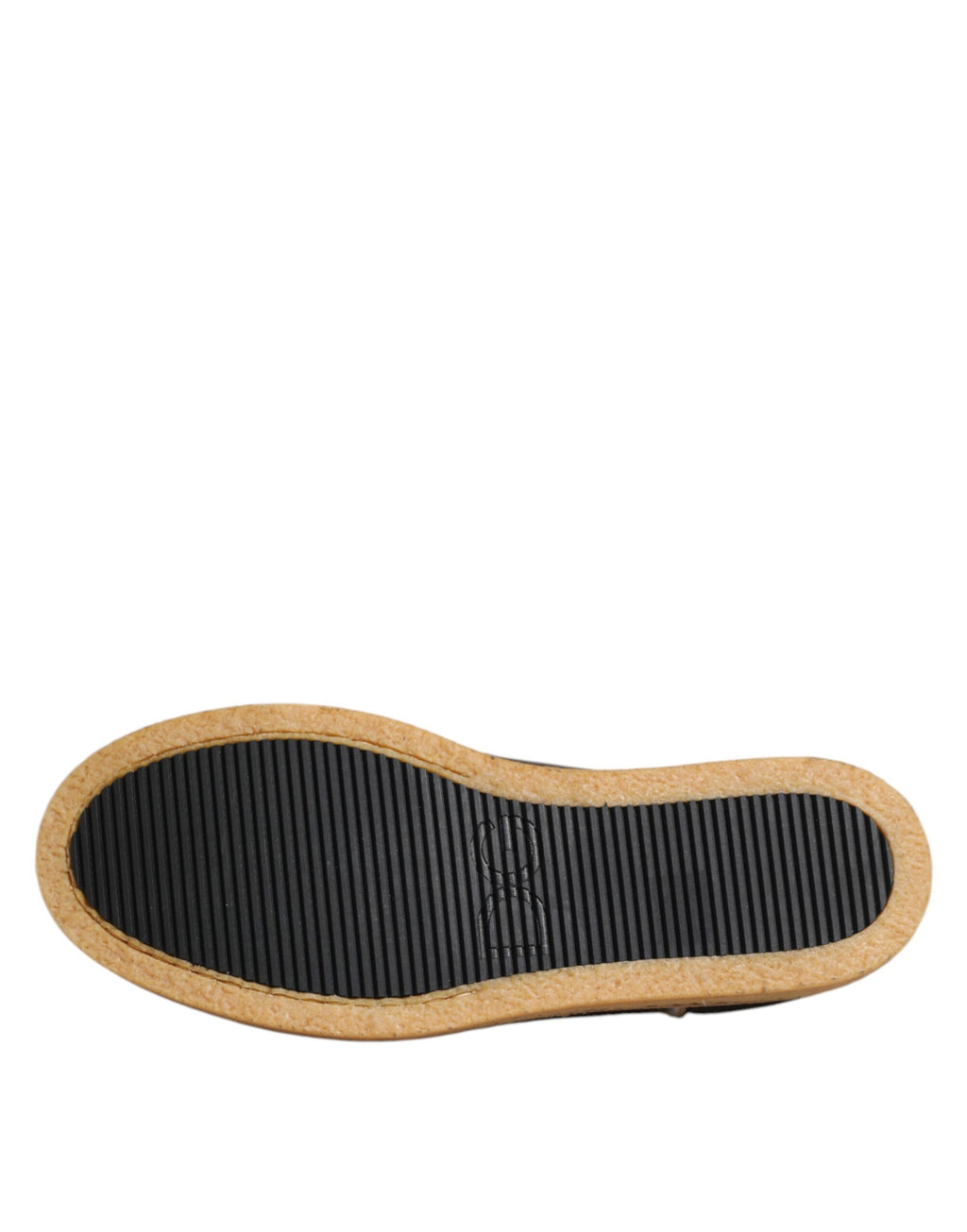 Bruna Vita Loafers I Kalvskinnsläder