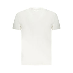 Trussardi White Cotton Men T-Shirt