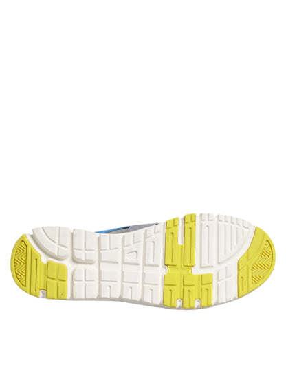 Dolce &amp; Gabbana Multifärgade Snörskor Låga Herrsneakers