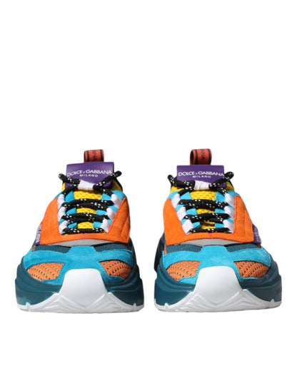 Dolce &amp; Gabbana flerfargede lave Daymaster-sneakers