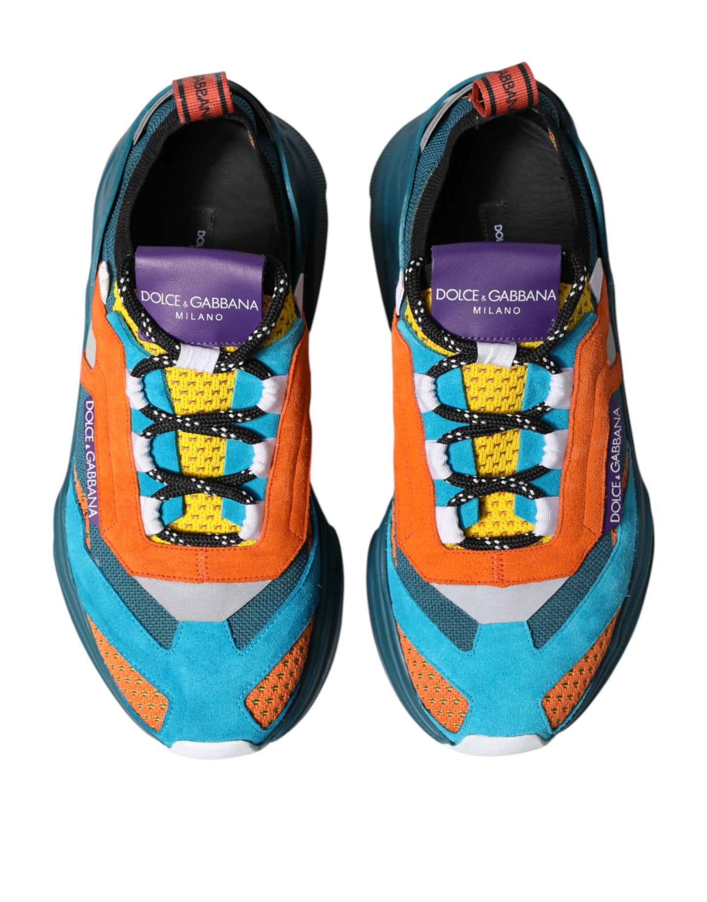 Dolce &amp; Gabbana flerfargede lave Daymaster-sneakers