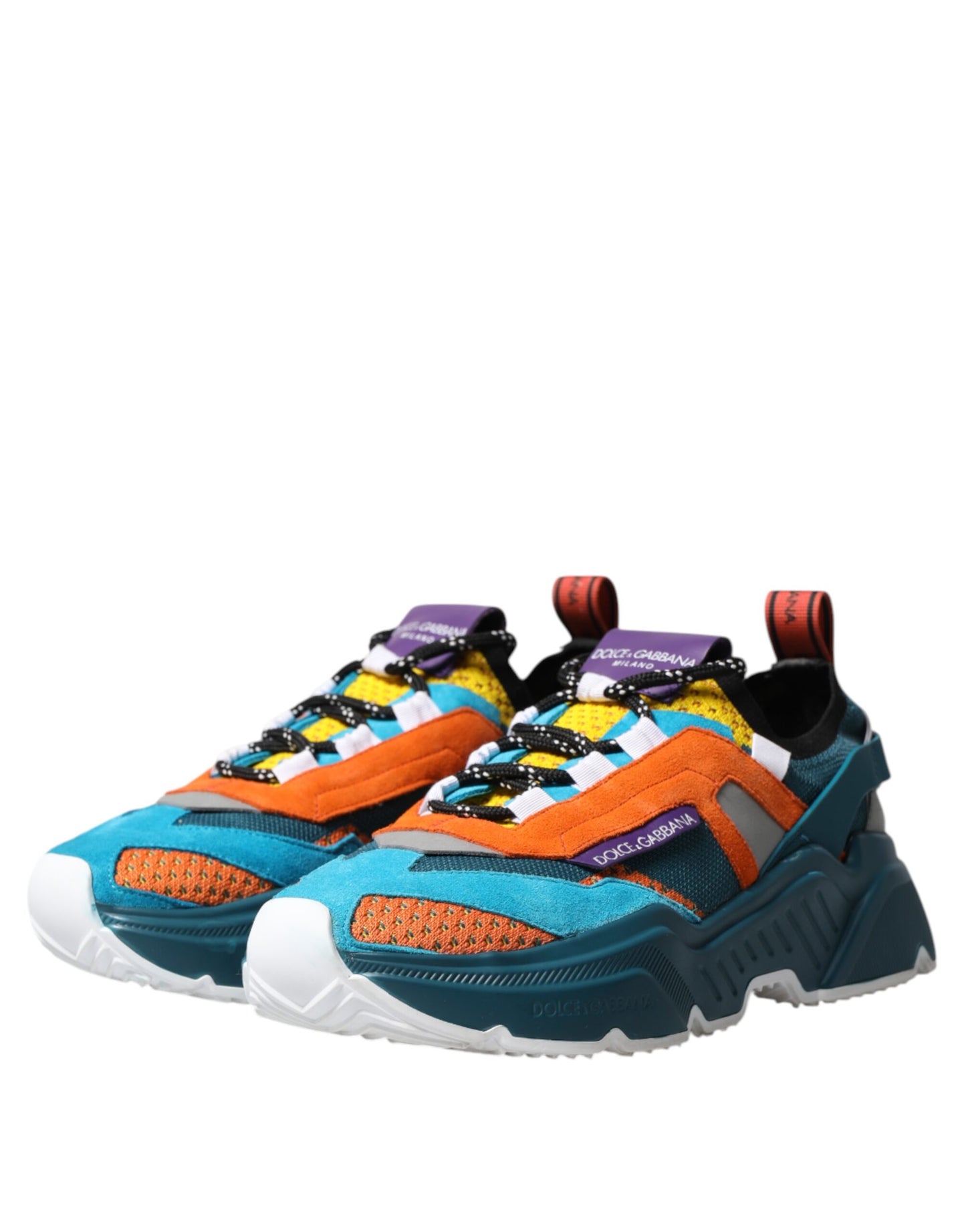 Dolce &amp; Gabbana flerfargede lave Daymaster-sneakers