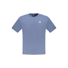 North Sails Blue Cotton Men T-Shirt