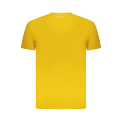 Trussardi Yellow Cotton Men T-Shirt