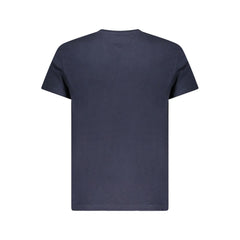 Tommy Hilfiger Blue Cotton Men T-Shirt