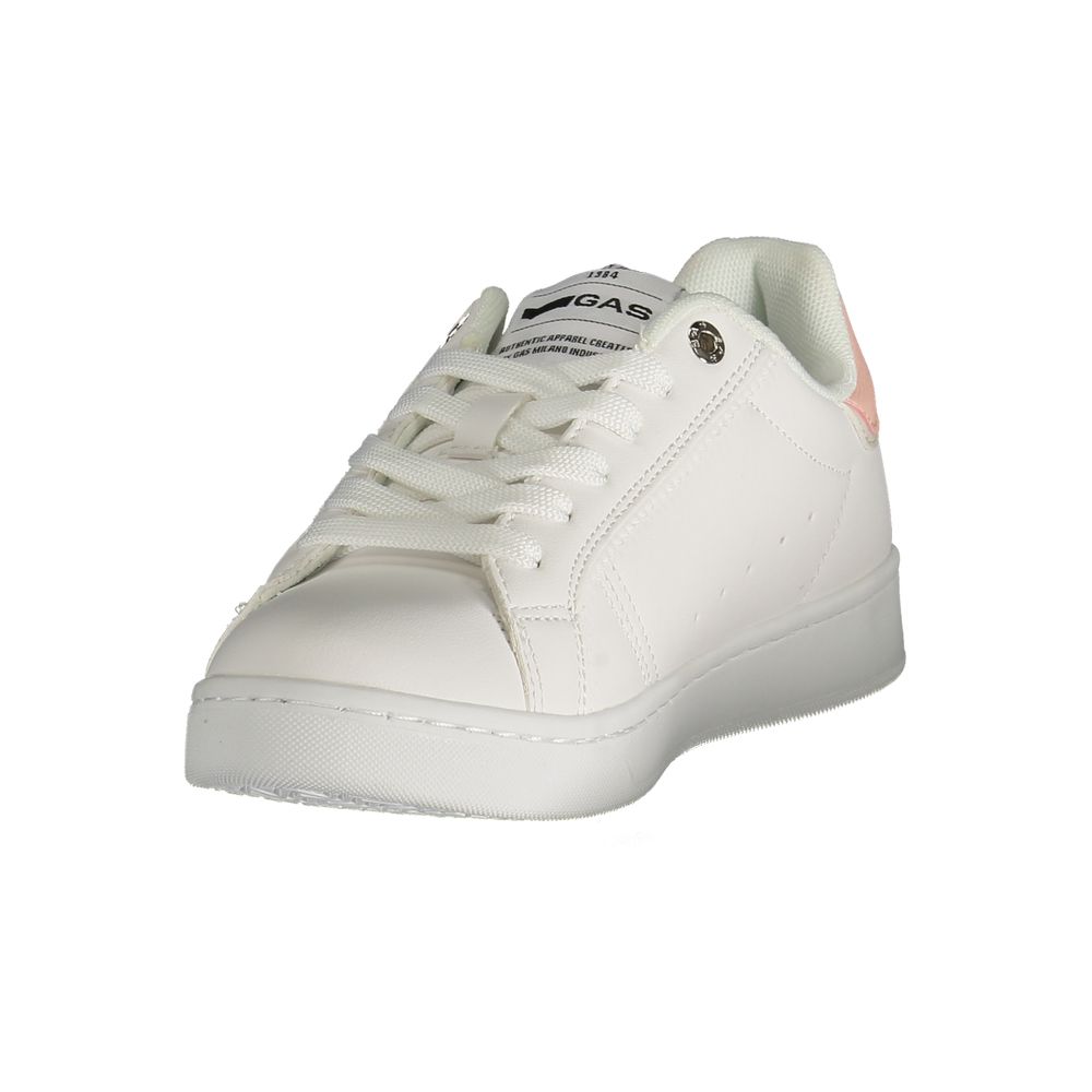 Hvite polyester damesko
