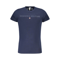 Accademia Militare Blue Cotton T-Shirt