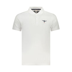 Accademia Militare White Cotton Polo Shirt