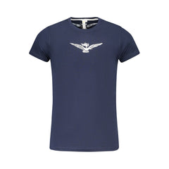 Accademia Militare Blue Cotton T-Shirt