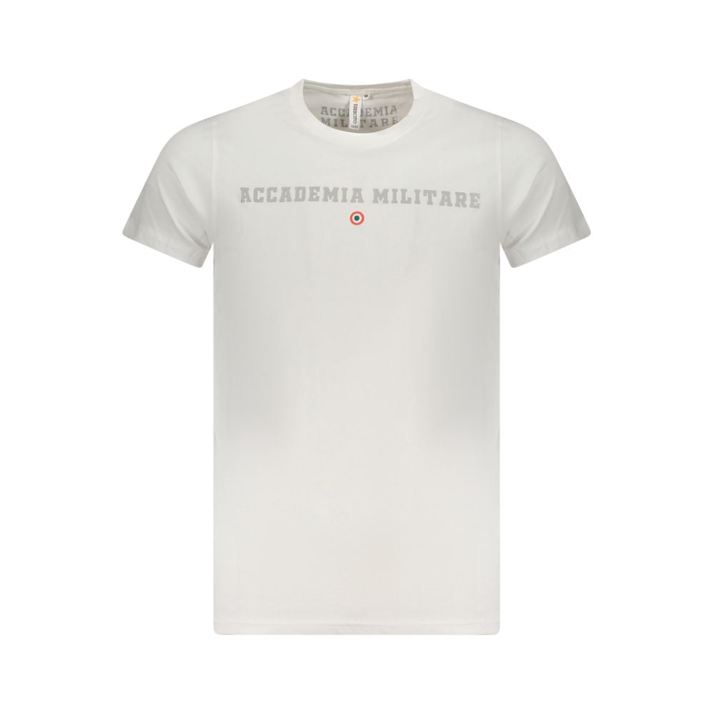 Accademia Militare White Cotton T-Shirt