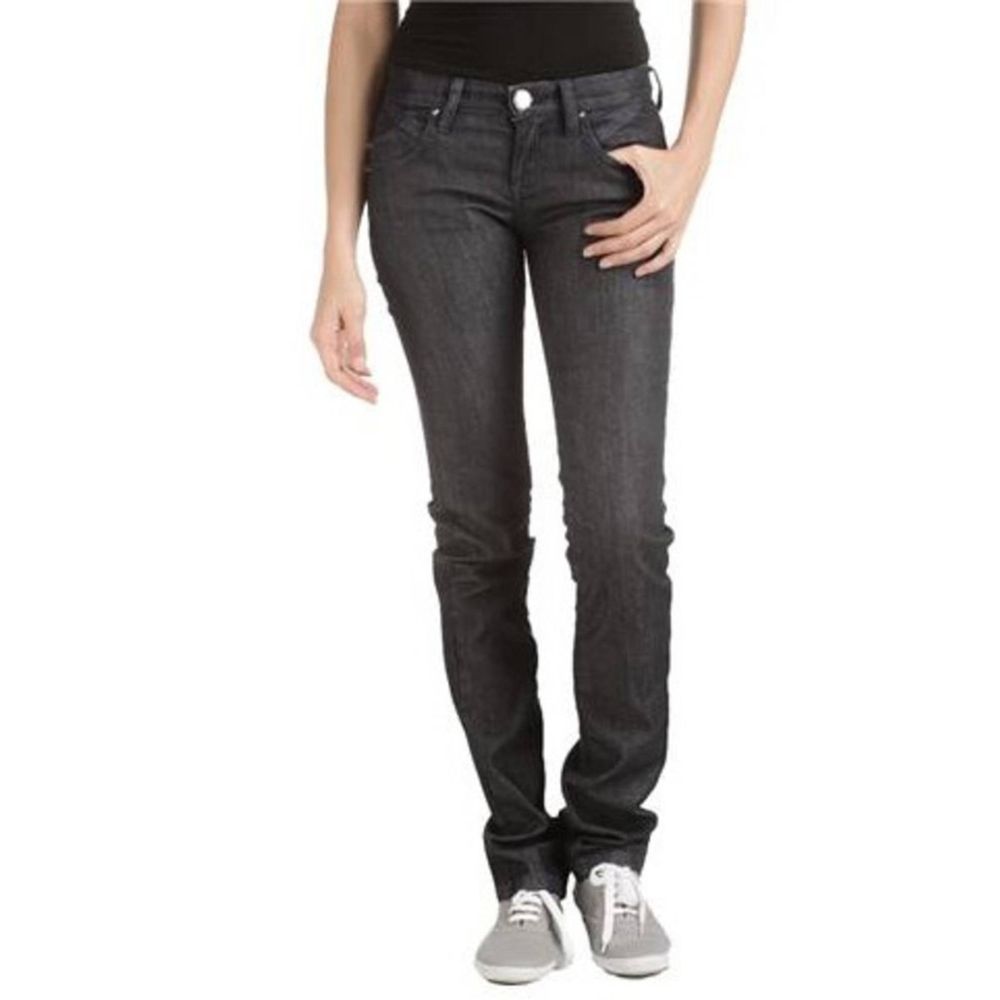 Blå bomullsjeans och byxor
