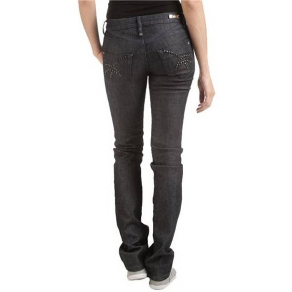 Blå bomullsjeans och byxor