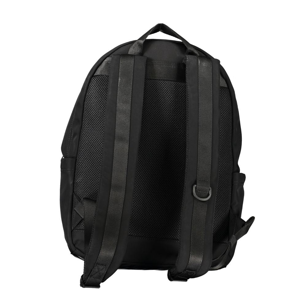 Tommy Hilfiger Black Polyester Men's Backpack