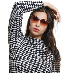 Emilio Pucci Gold Metal & Plastic Sunglasses