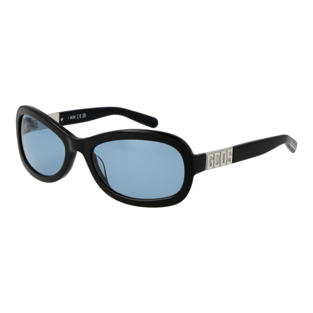 Svarta unisex solglasögon