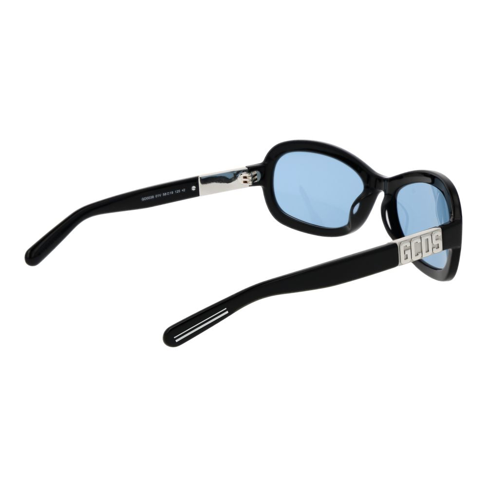 Svarta unisex solglasögon