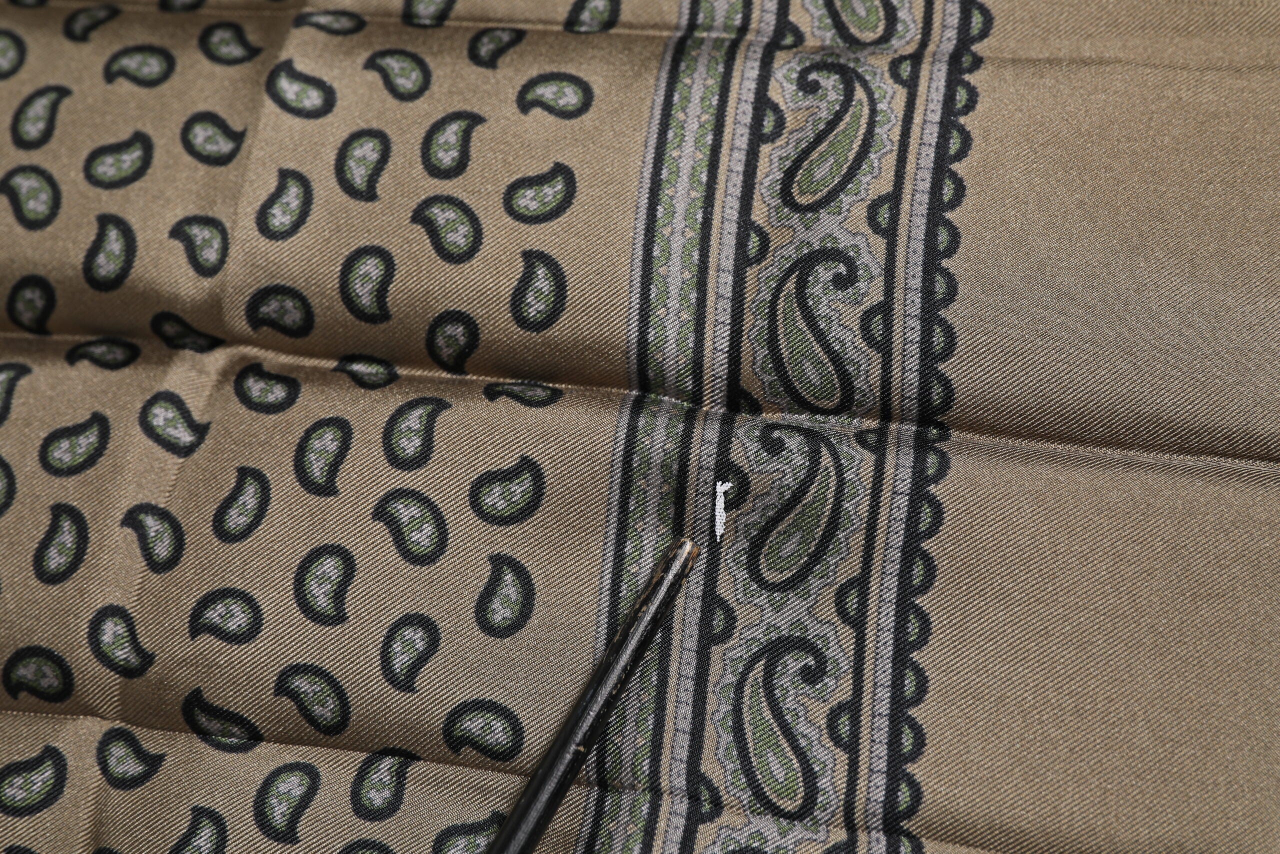 Dolce &amp; Gabbana Brun Mönstrad Halsduk Herr Foulard Halsduk