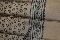 Dolce &amp; Gabbana Brun Mönstrad Halsduk Herr Foulard Halsduk