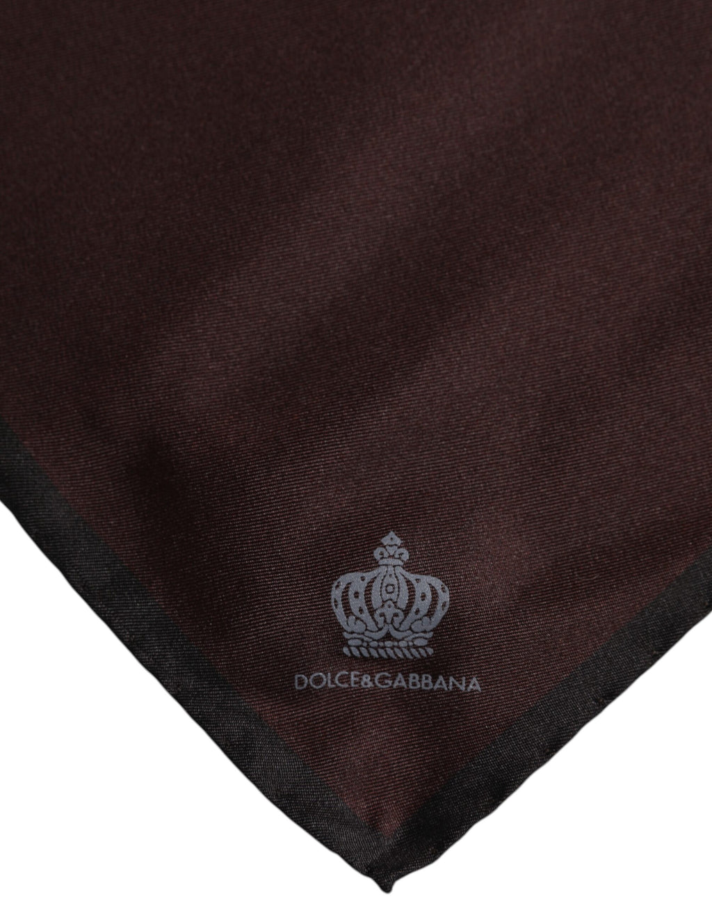 Brunt DG Crown Silk Square herreskjerf