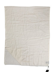 Dolce &amp; Gabbana Vit Kashmir Halsvärmare Omlottsjal Halsduk