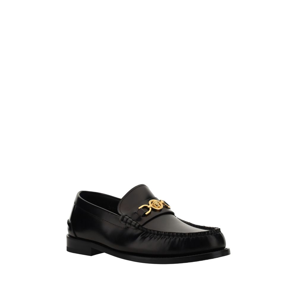 Lærloafers