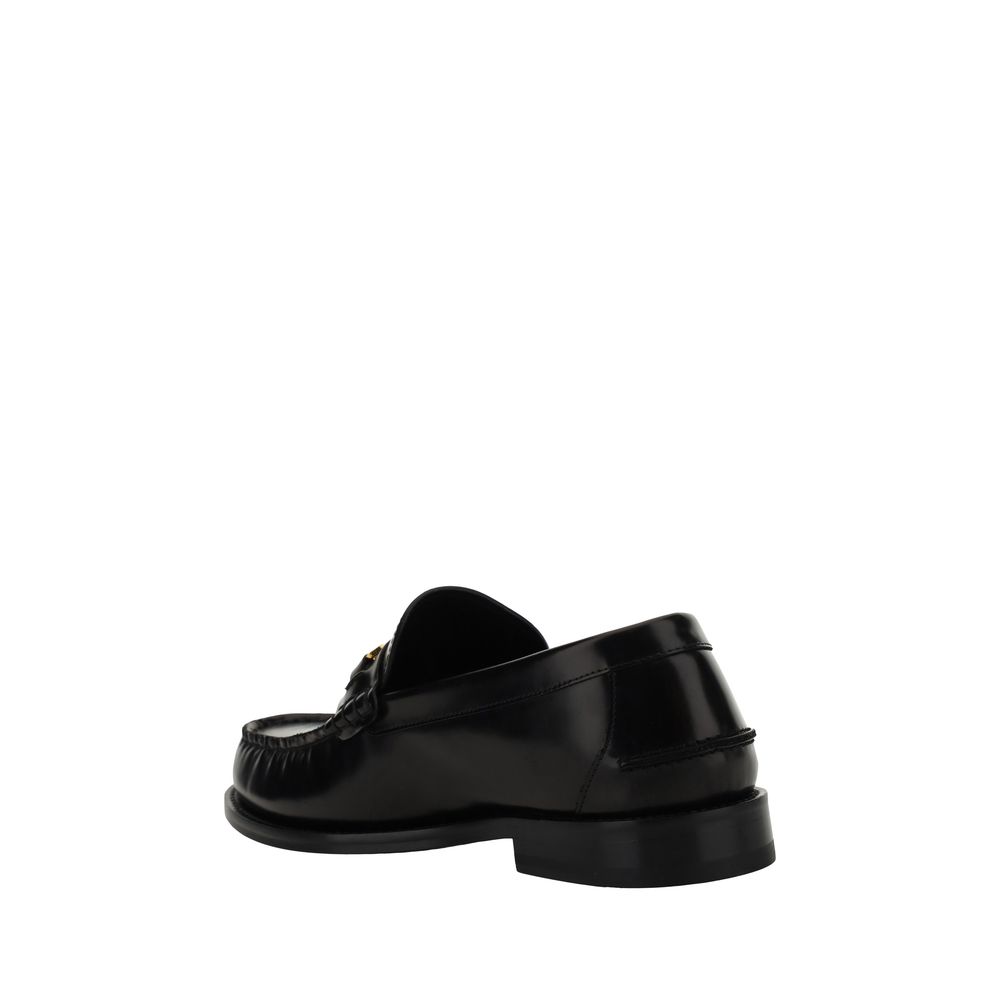 Lærloafers
