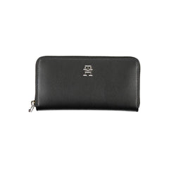 Tommy Hilfiger Black Polyester Women Wallet