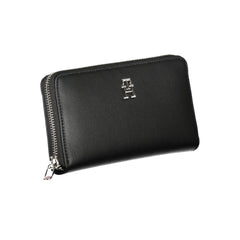 Tommy Hilfiger Black Polyester Women Wallet