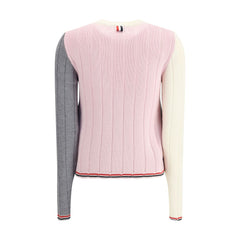 Thom Browne Multicolor Fleece Wool Sweatshirt