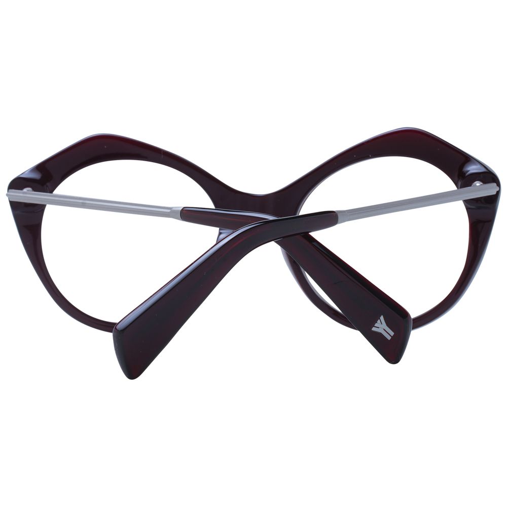 Vinröda unisex glasögonbågar