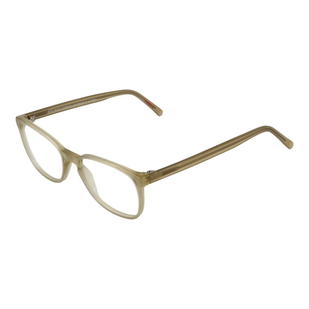Beige unisex glasögonbåge