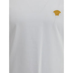 Versace White Cotton T-Shirt