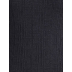 Balmain Black Viscose Casual Dress