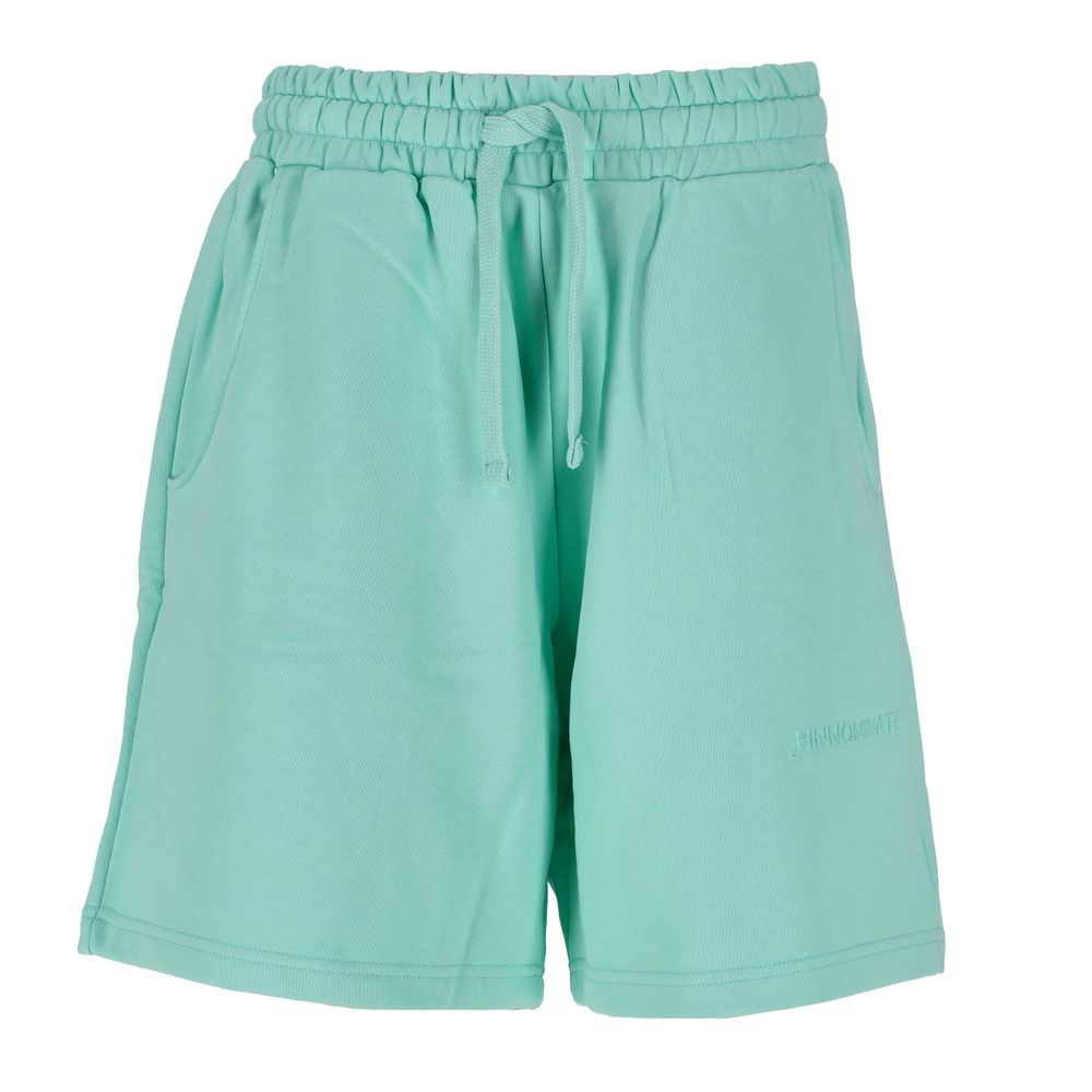 Grønne bomullsshorts