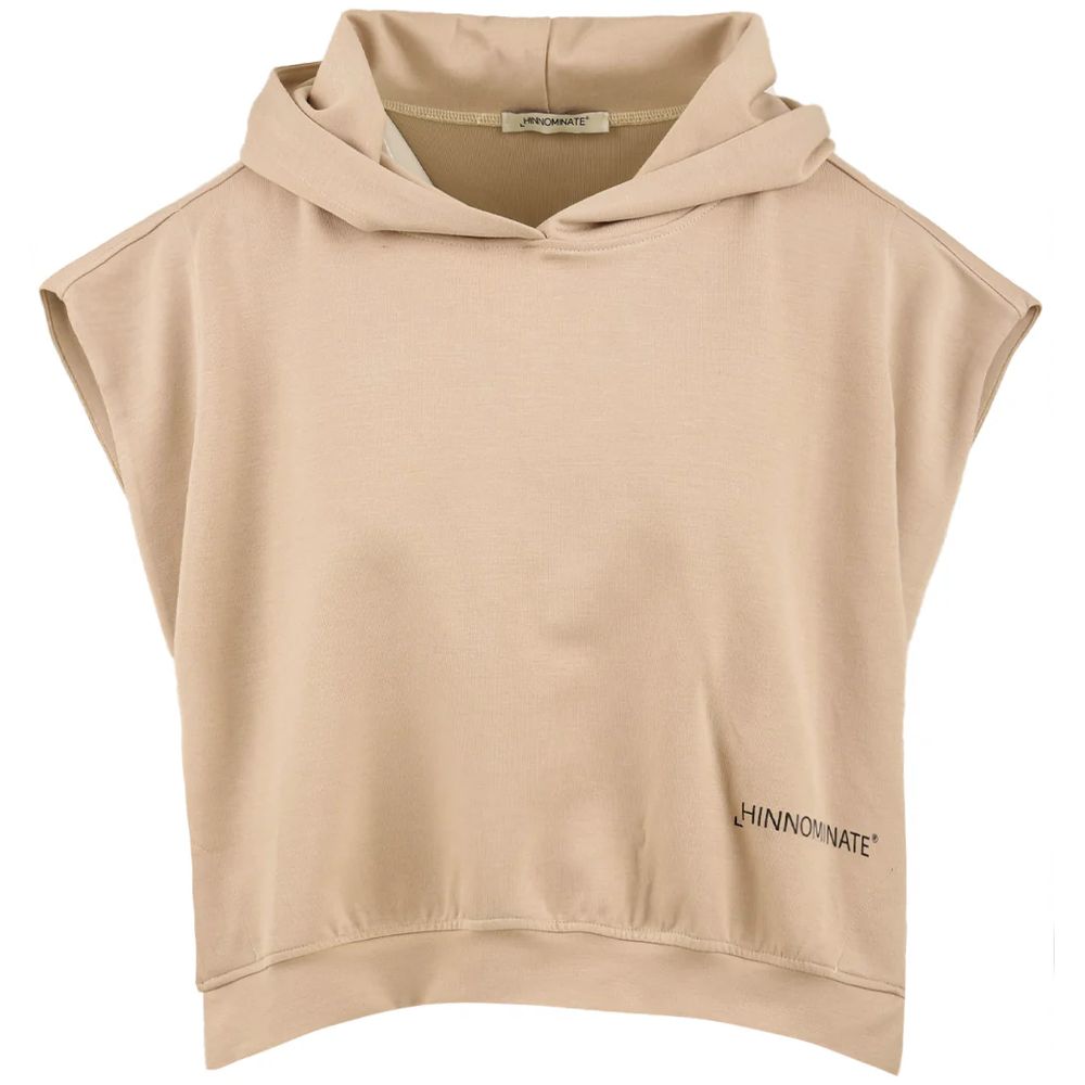 Beige bomullströja