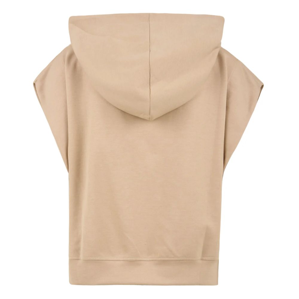 Beige bomullströja