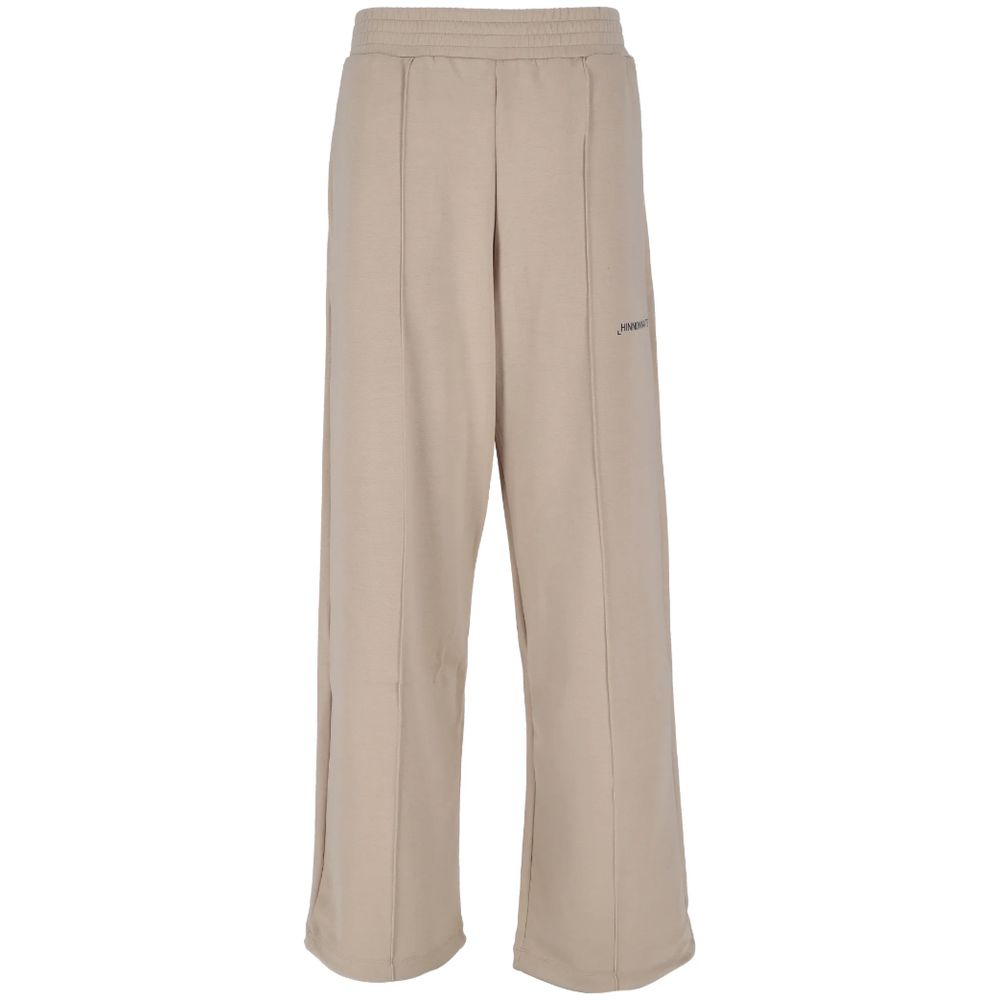 Beige polyesterjeans och byxor