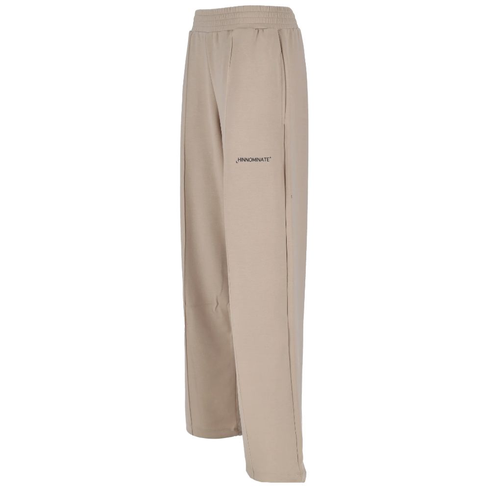 Beige polyesterjeans och byxor
