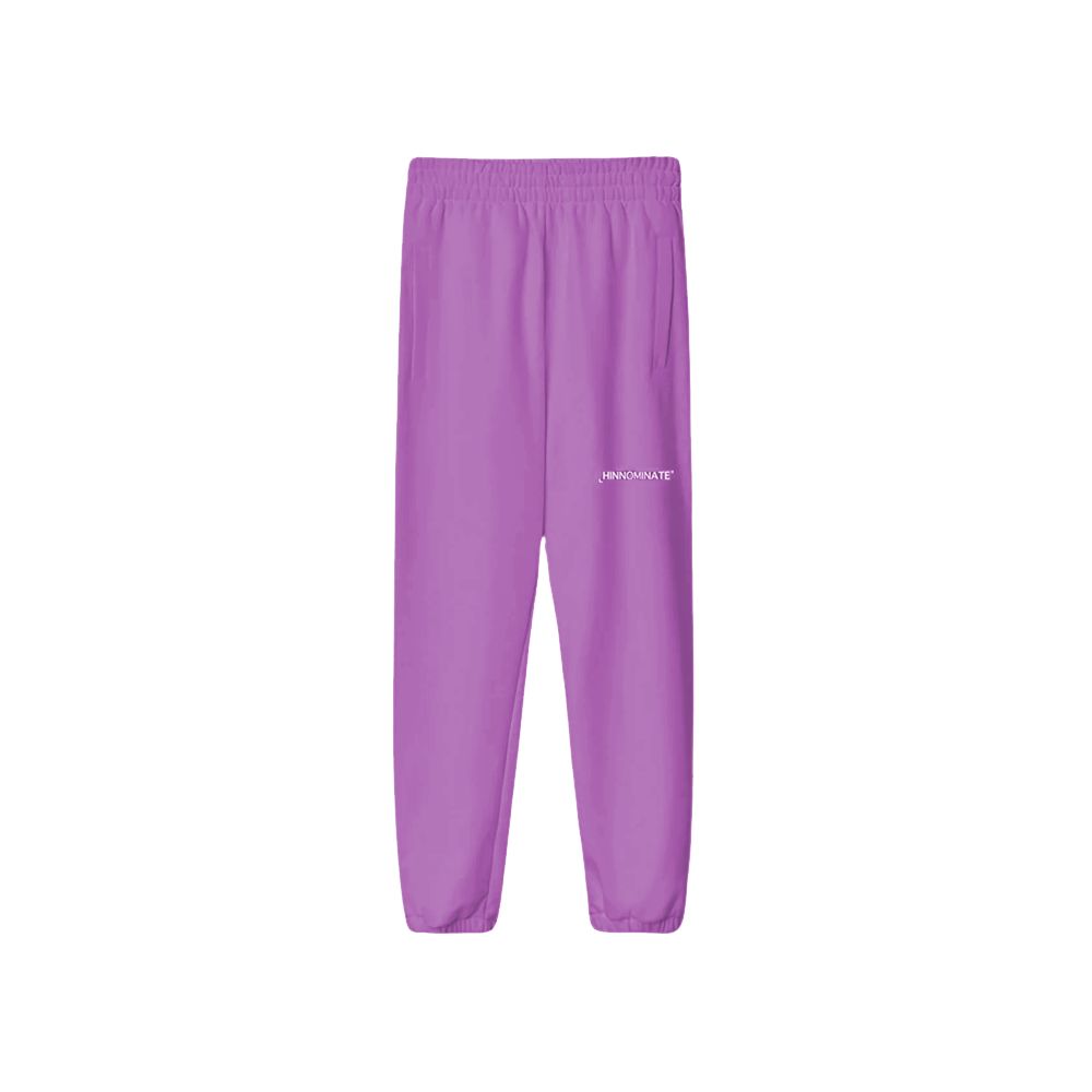 Lila bomullsjeans och byxor