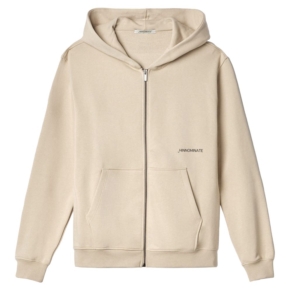 Beige bomullströja