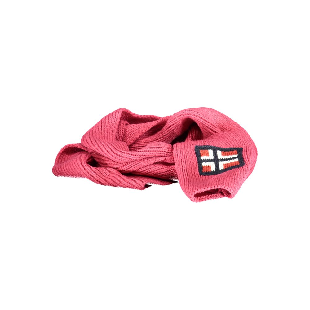 Rosa marabou-skjerf