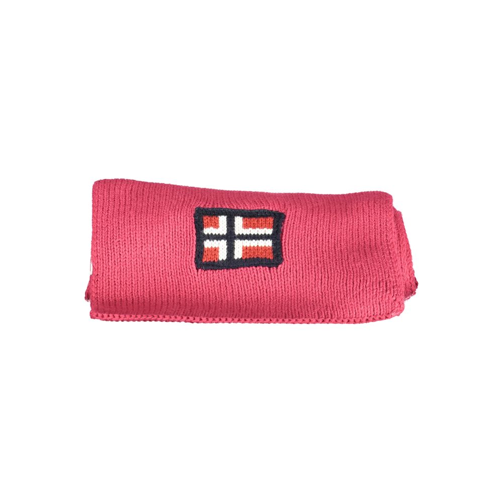 Rosa marabou-skjerf