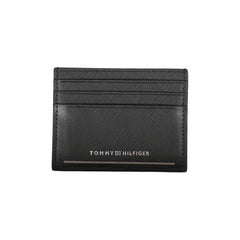 Tommy Hilfiger Black Leather Men Wallet
