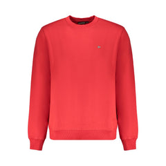Napapijri Red Organic Cotton Men Sweater