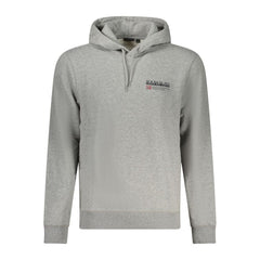 Napapijri Gray Cotton Men Sweater