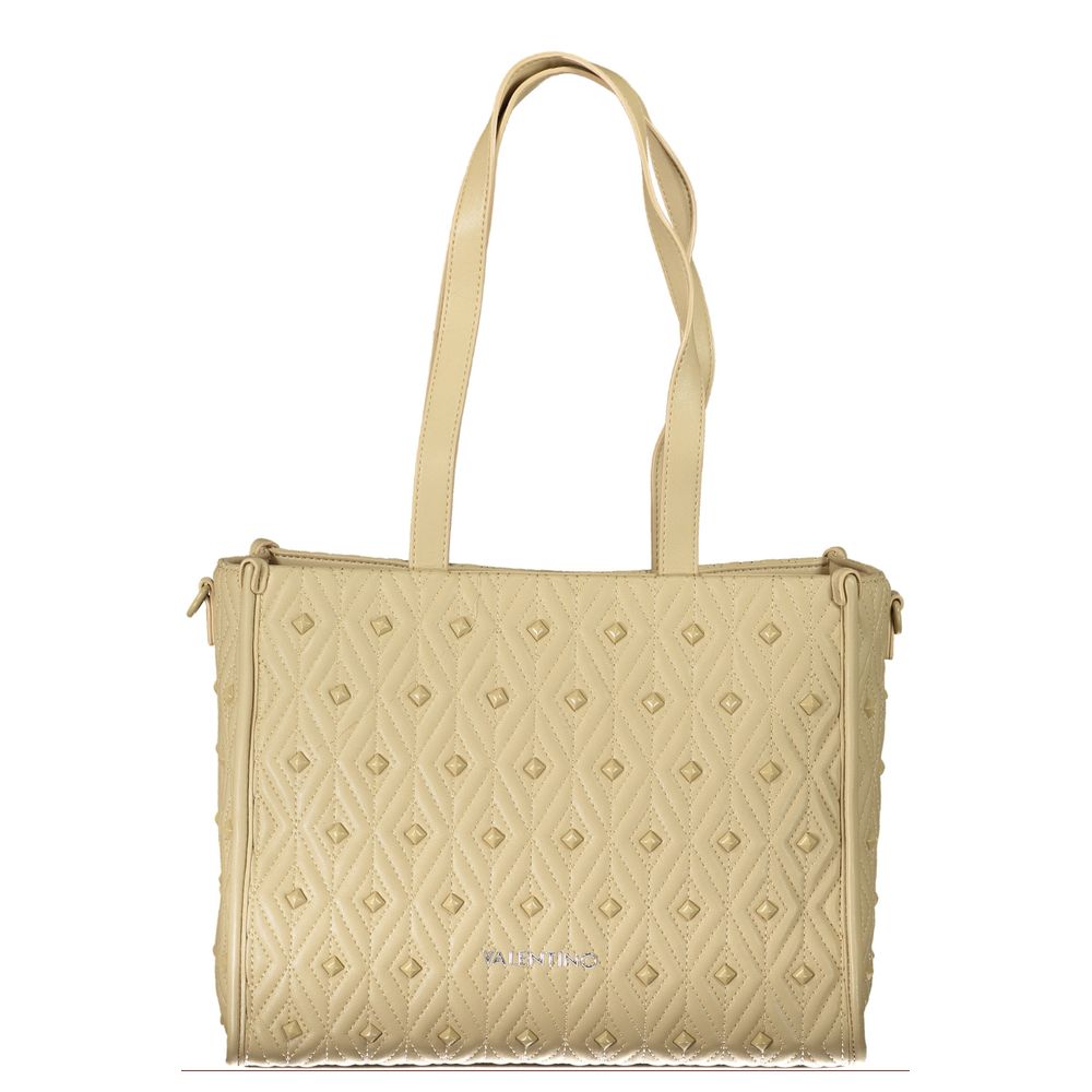 Beige polyesterveske
