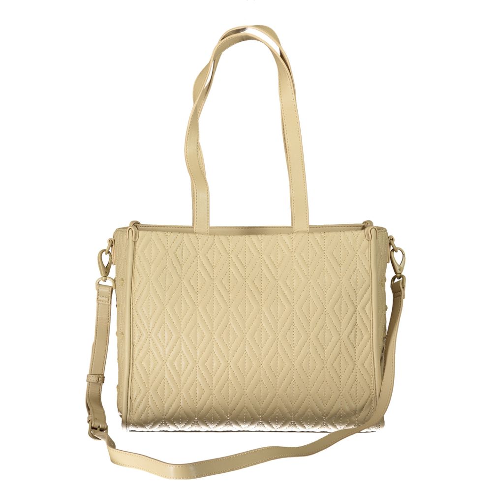 Beige polyesterveske