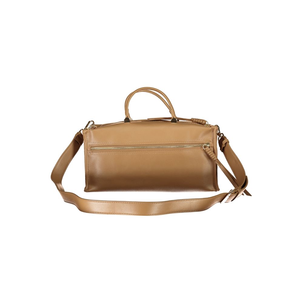 Beige polyetylen-veske