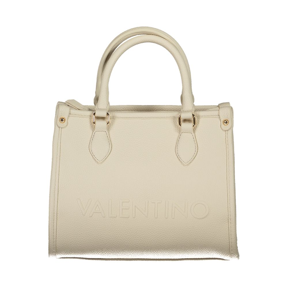 Beige polyetylen-veske
